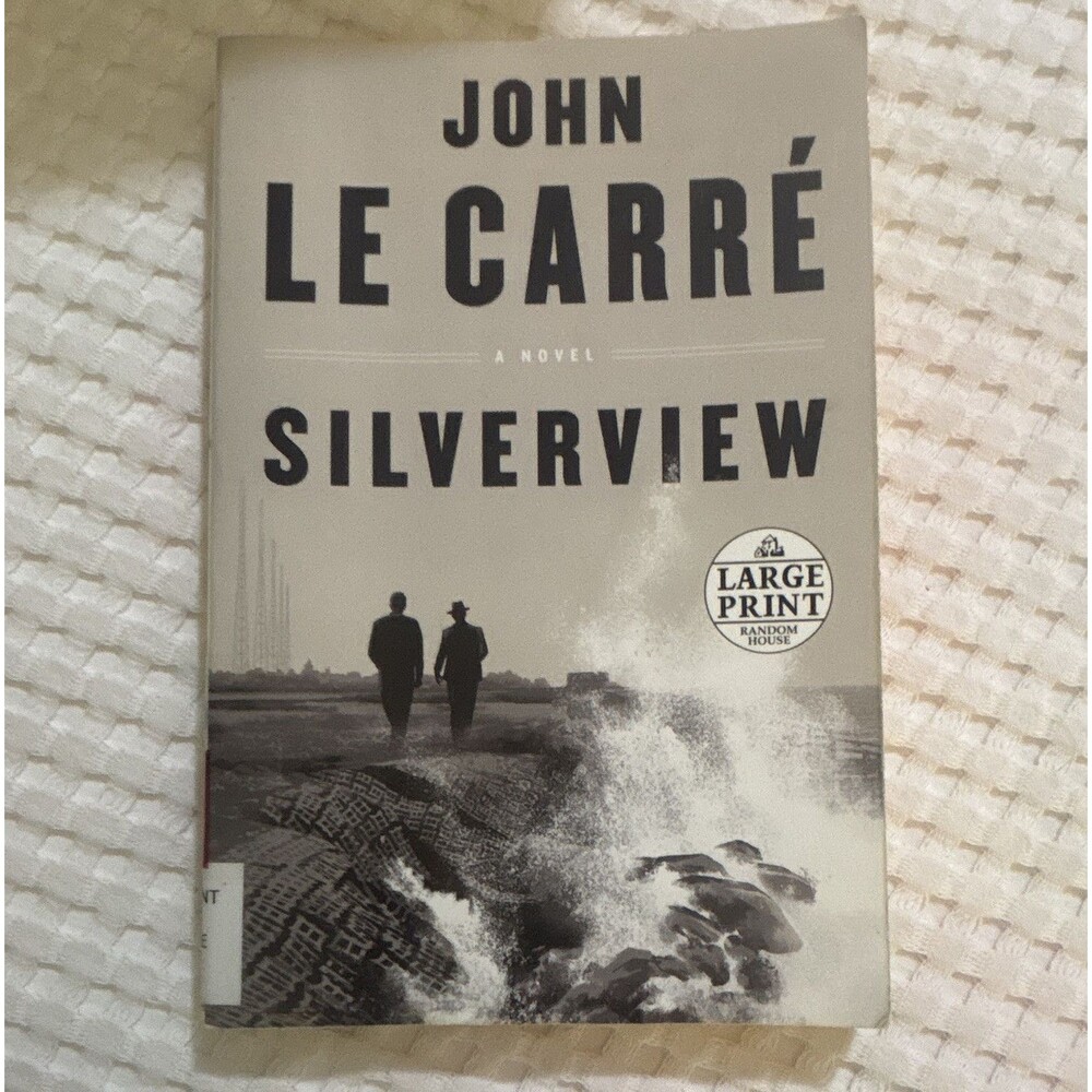 John le Carré Silverview Novel Large Print English Spy Fiction (2021)